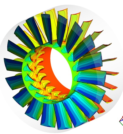 Simulation of a Fan